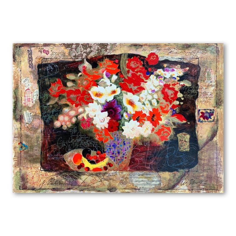 "Beautiful Roses" LE 26x37 Serigraph on Deckle Edge Paper by Alexander Galtchansky & Tanya Wissotzky (Artova) at PristineAuction.com "Beautiful Roses" LE 26x37 Serigraph on Deckle Edge Paper by Alexander Galtchansky & Tanya Wissotzky (Artova) at PristineAuction.com