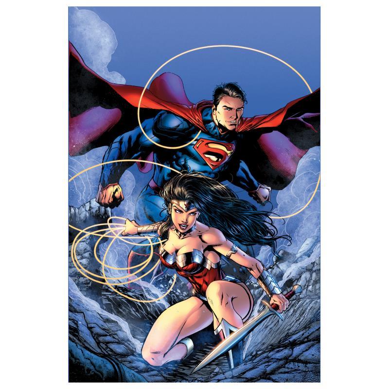 "Justice League (The New 52) #14" LE 24x16 Giclee on Gallery Wrapped Canvas by Jason Fabok (Artova) at PristineAuction.com "Justice League (The New 52) #14" LE 24x16 Giclee on Gallery Wrapped Canvas by Jason Fabok (Artova) at PristineAuction.com