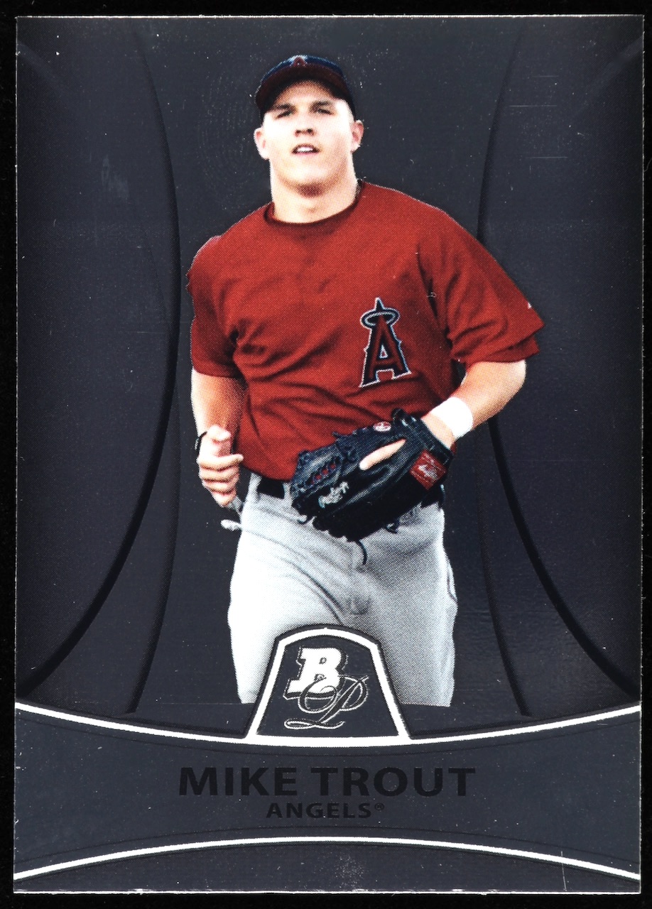 Mike Trout 2010 Bowman Platinum Prospects #PP5 at PristineAuction.com Mike Trout 2010 Bowman Platinum Prospects #PP5 at PristineAuction.com