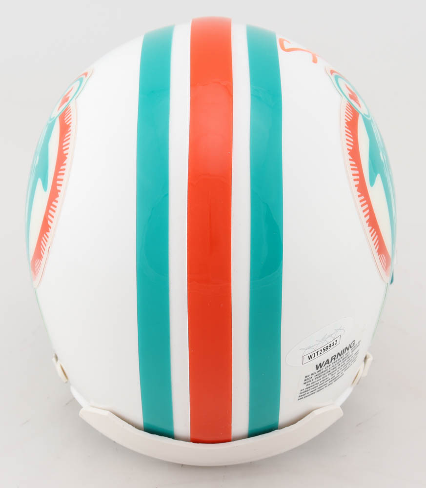 Mark "Super" Duper Signed Dolphins Mini Helmet (JSA COA) at PristineAuction.com Mark "Super" Duper Signed Dolphins Mini Helmet (JSA COA) at PristineAuction.com