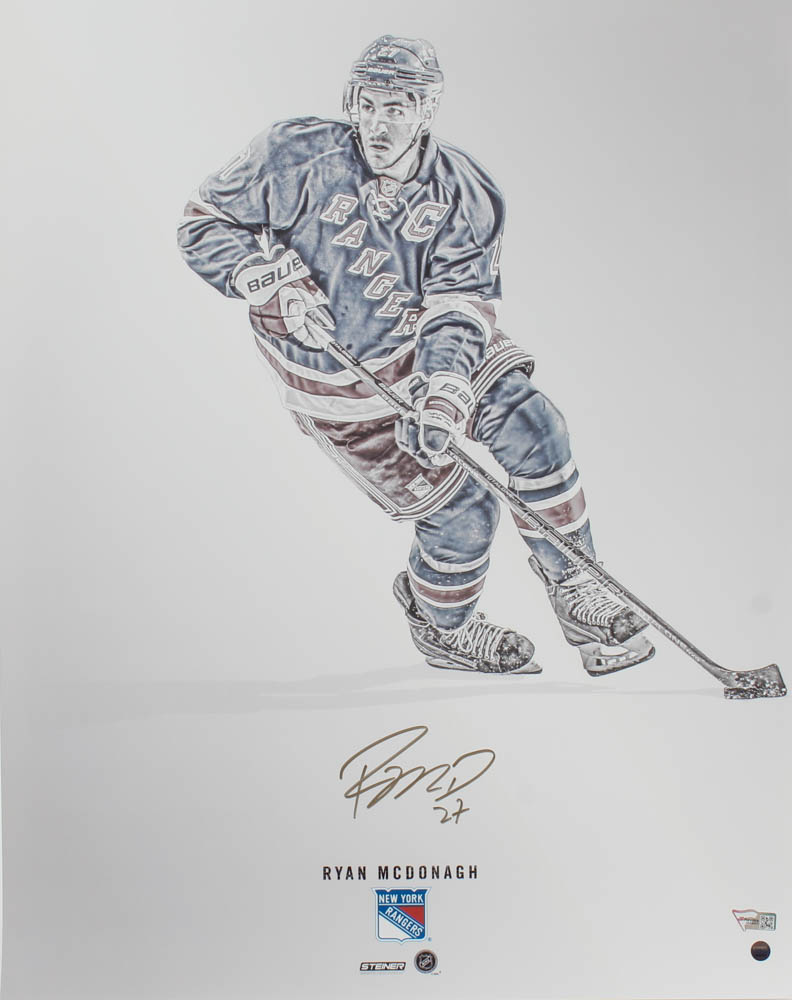 Ryan McDonagh Signed Rangers 16x20 Photo (Steiner COA & Fanatics Hologram) at PristineAuction.com Ryan McDonagh Signed Rangers 16x20 Photo (Steiner COA & Fanatics Hologram) at PristineAuction.com