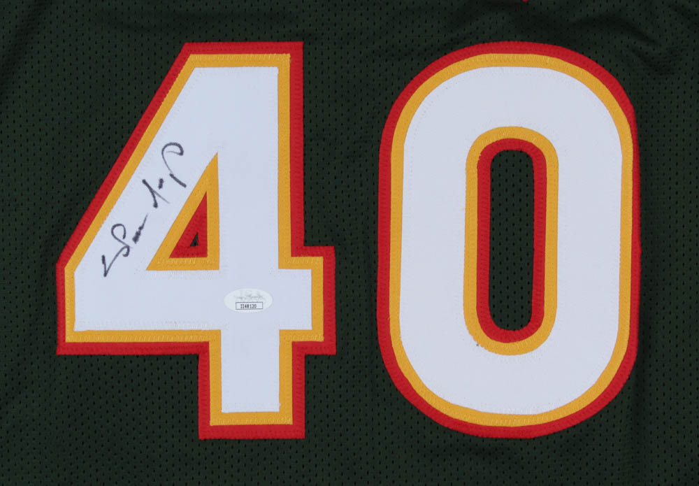 Shawn Kemp Signed Jersey (JSA COA) at PristineAuction.com Shawn Kemp Signed Jersey (JSA COA) at PristineAuction.com