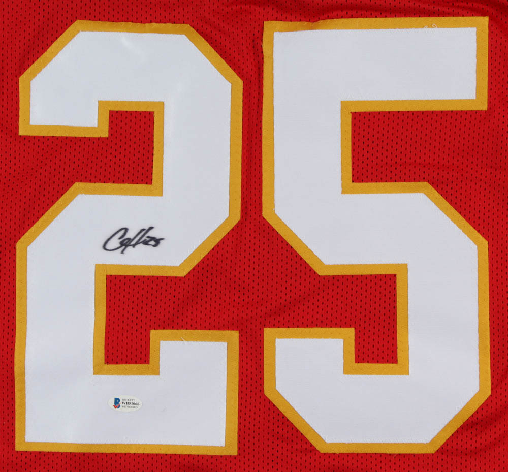 Clyde Edwards-Helaire Signed Jersey (Beckett COA) at PristineAuction.com Clyde Edwards-Helaire Signed Jersey (Beckett COA) at PristineAuction.com