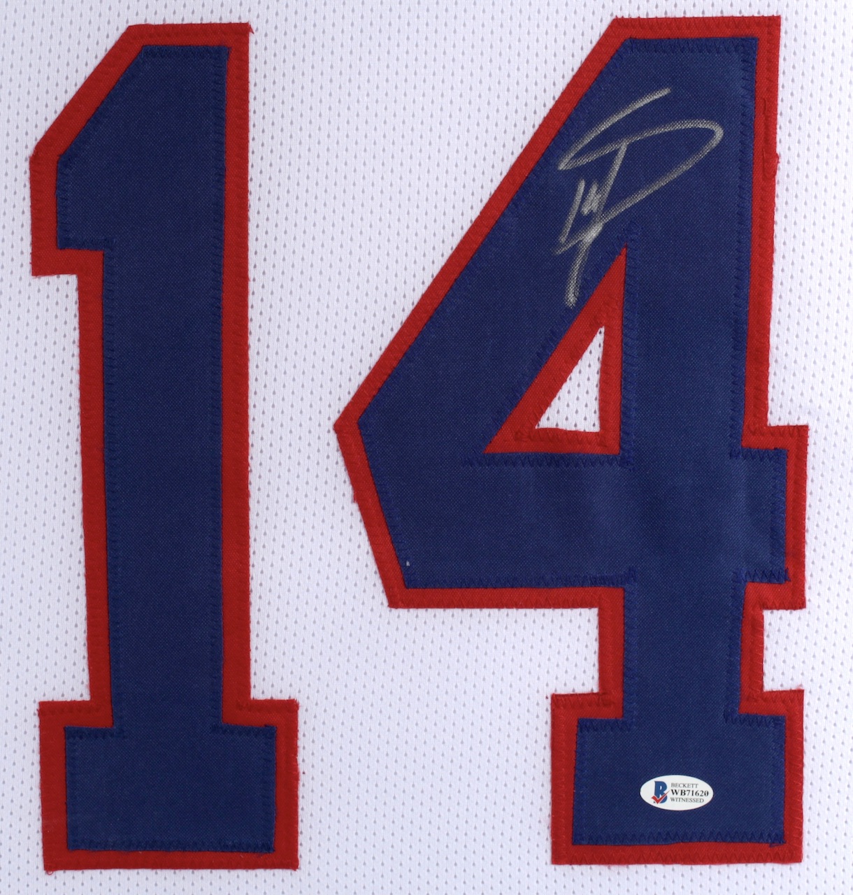 Stefon Diggs Signed 35x43 Custom Framed Jersey (Beckett COA) at PristineAuction.com Stefon Diggs Signed 35x43 Custom Framed Jersey (Beckett COA) at PristineAuction.com