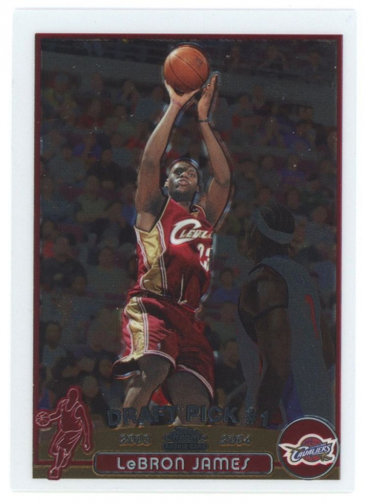 Mystery Ink 2003-04 Topps Chrome Set Break! Iconic Lebron James Rookie ...