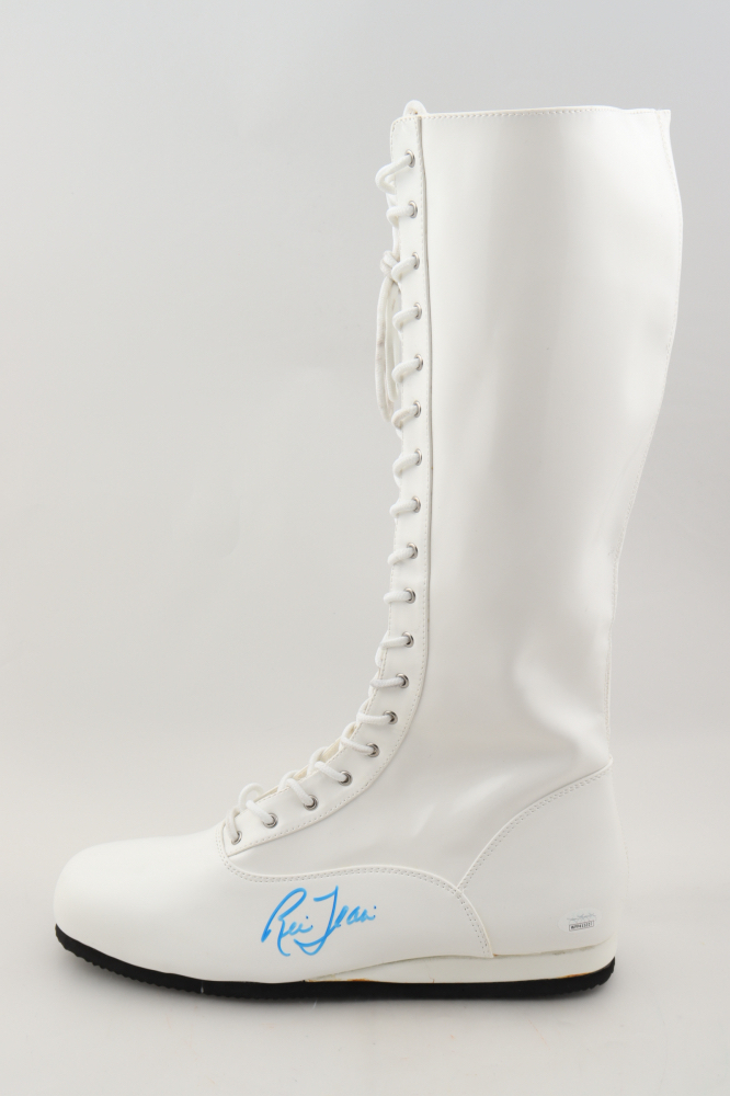 Ric Flair Signed Wrestling Boot (JSA Hologram) (See Description) at PristineAuction.com Ric Flair Signed Wrestling Boot (JSA Hologram) (See Description) at PristineAuction.com