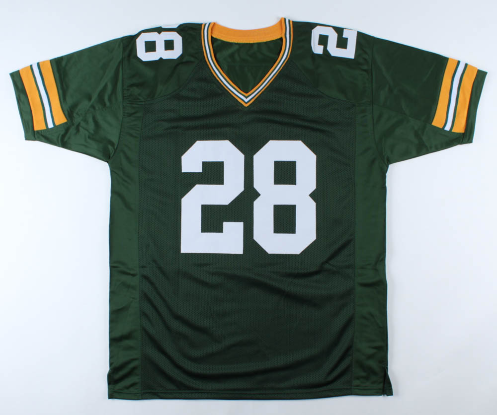 A. J. Dillon Signed Jersey (Beckett COA) at PristineAuction.com A. J. Dillon Signed Jersey (Beckett COA) at PristineAuction.com