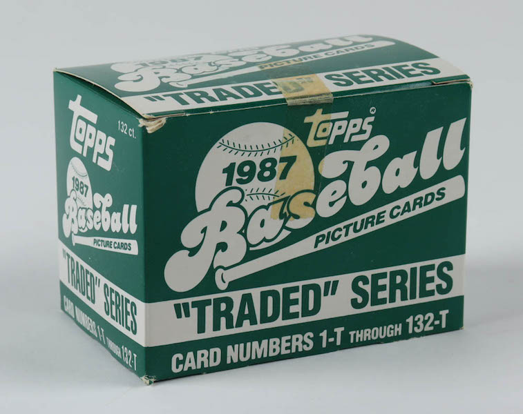 1987 Topps Traded Series Complete Set of (132) Baseball Cards at PristineAuction.com 1987 Topps Traded Series Complete Set of (132) Baseball Cards at PristineAuction.com