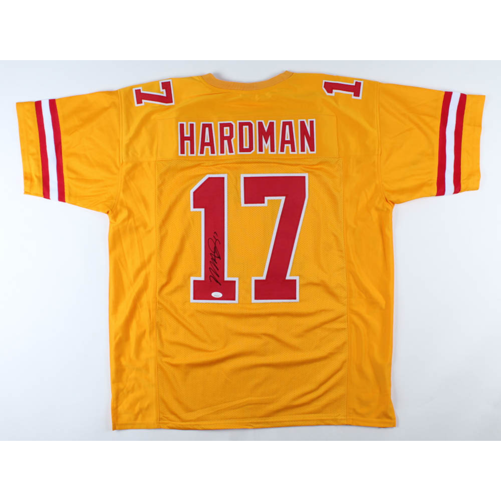 Mecole Hardman Signed Jersey (JSA COA) Pristine Auction