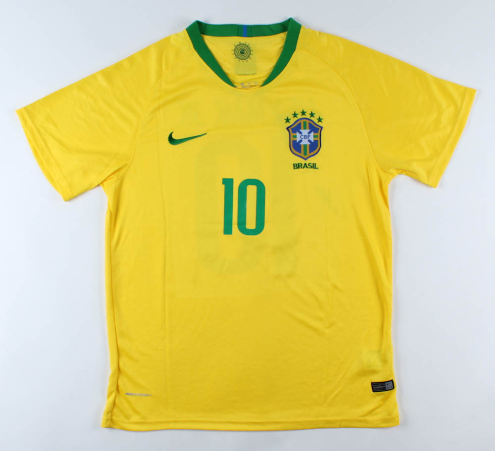 Neymar Signed Team Brazil Jersey (Beckett LOA) at PristineAuction.com Neymar Signed Team Brazil Jersey (Beckett LOA) at PristineAuction.com