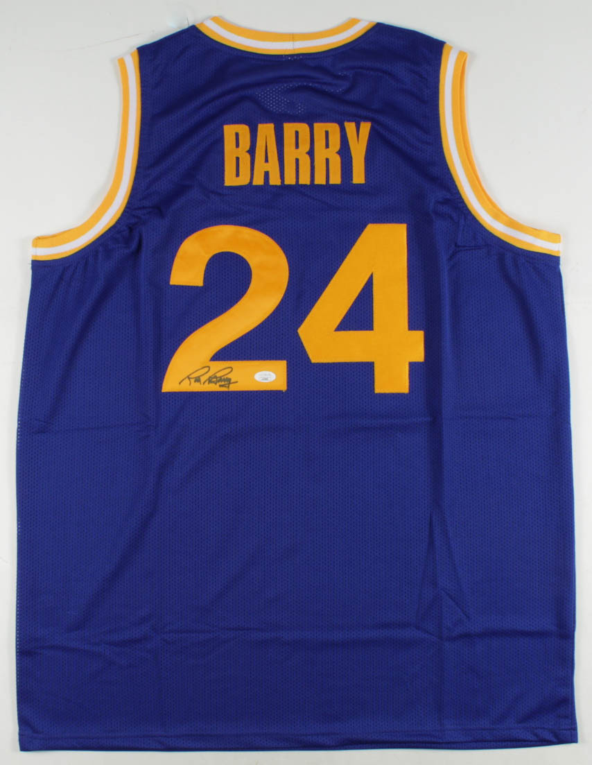 Rick Barry Signed Jersey (JSA COA) at PristineAuction.com Rick Barry Signed Jersey (JSA COA) at PristineAuction.com