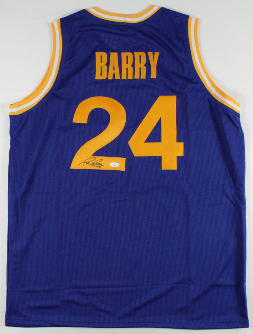 Rick Barry Signed Jersey (JSA COA) at PristineAuction.com Rick Barry Signed Jersey (JSA COA) at PristineAuction.com