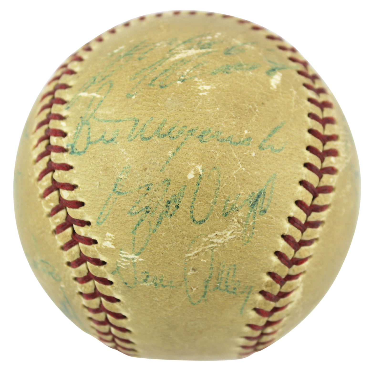 1965 Pirates Baseball Signed by (17) with Roberto Clemente, Willie Stargell, Bill Mazeroski, Vern Law (Beckett LOA) (See Description) at PristineAuction.com 1965 Pirates Baseball Signed by (17) with Roberto Clemente, Willie Stargell, Bill Mazeroski, Vern Law (Beckett LOA) (See Description) at PristineAuction.com