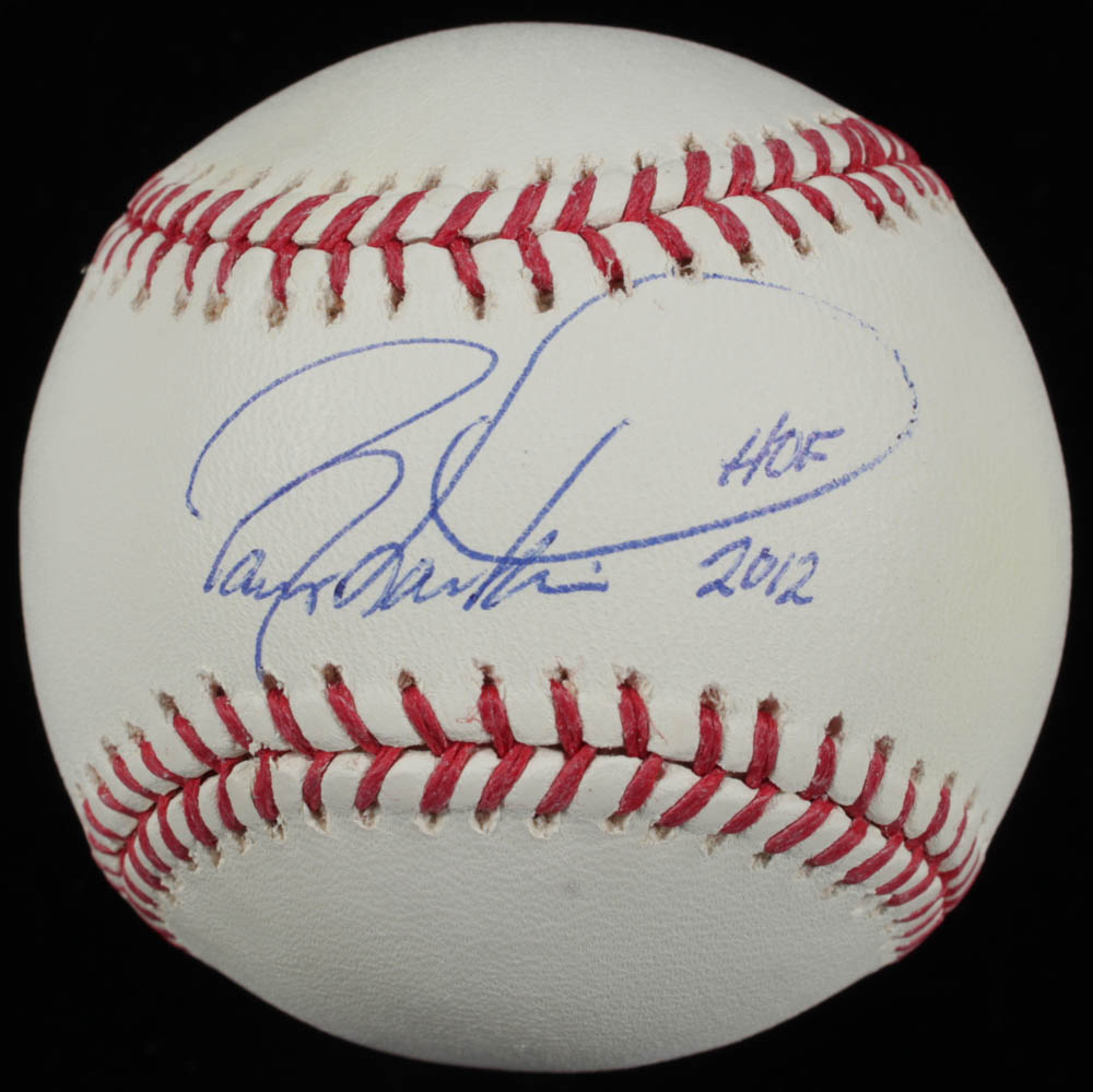Barry Larkin Signed OML Baseball Inscribed "HOF 2012" (Steiner COA & MLB Hologram) at PristineAuction.com Barry Larkin Signed OML Baseball Inscribed "HOF 2012" (Steiner COA & MLB Hologram) at PristineAuction.com