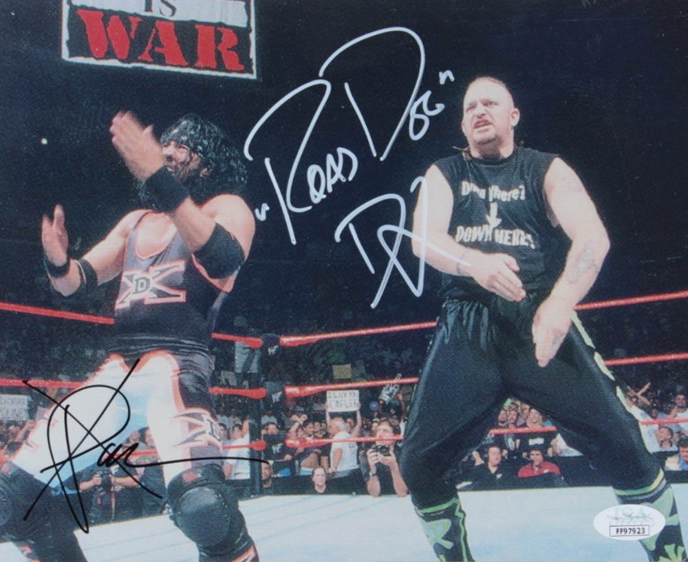 Road Dogg & X-Pac Signed WWE 8x10 Photo Inscribed "Road Dogg" (JSA COA) at PristineAuction.com Road Dogg & X-Pac Signed WWE 8x10 Photo Inscribed "Road Dogg" (JSA COA) at PristineAuction.com