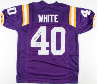 Devin White Signed Jersey Inscribed "Geaux Tigers" (Beckett COA) at PristineAuction.com