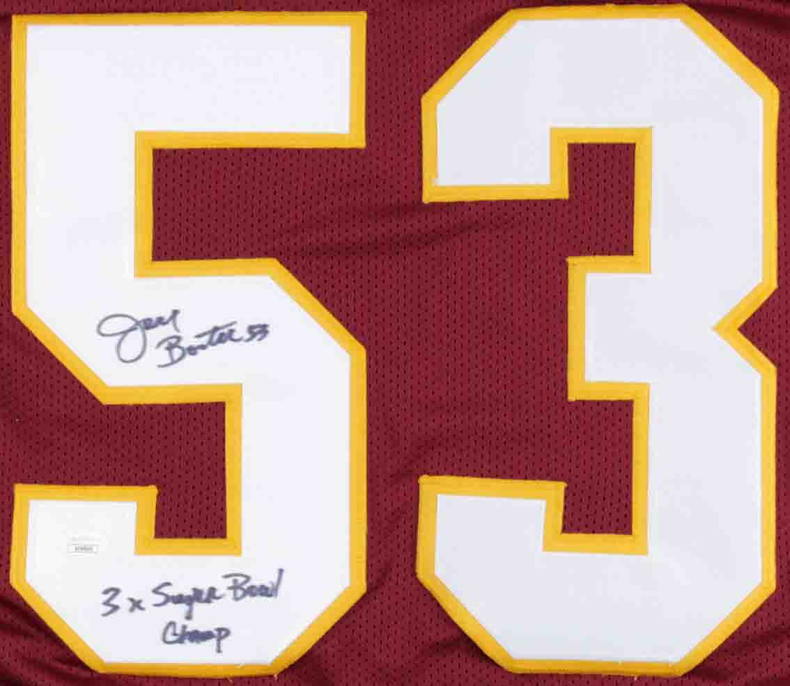 Jon Bostic Signed Bears Jersey Inscribed "3x Super Bowl Champ" (JSA COA) at PristineAuction.com Jon Bostic Signed Bears Jersey Inscribed "3x Super Bowl Champ" (JSA COA) at PristineAuction.com