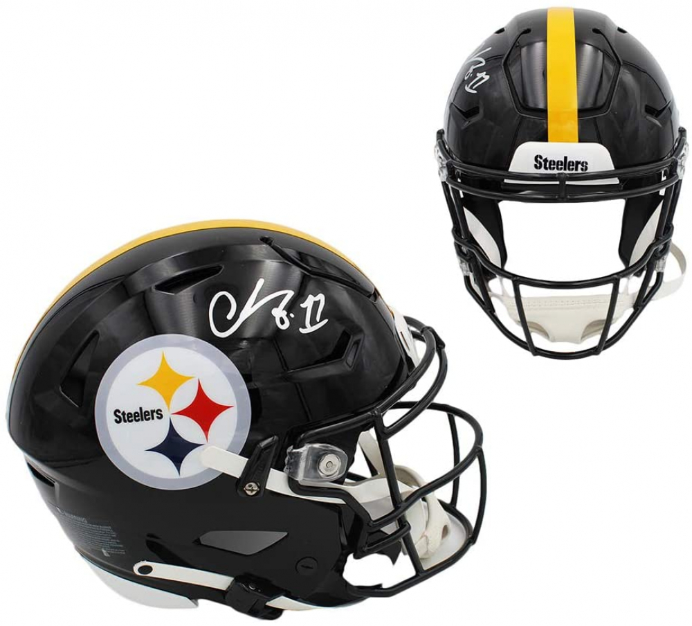 Chase Claypool Signed Steelers FullSize Authentic OnField SpeedFlex Helmet (Beckett COA