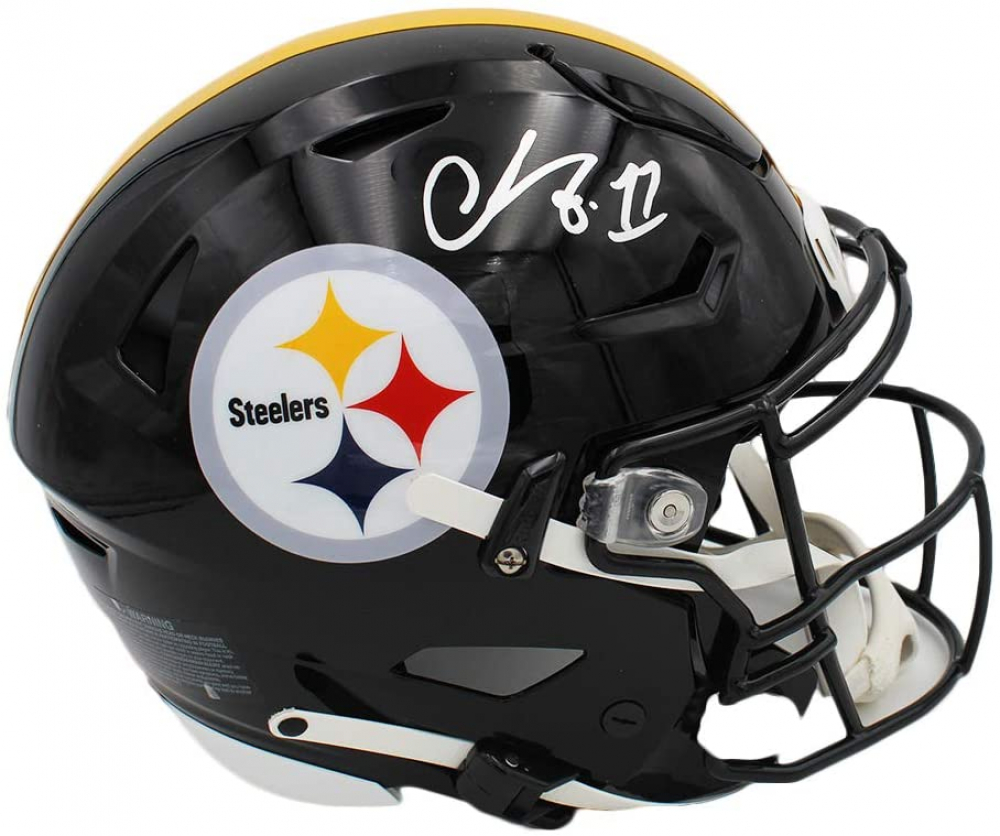 Chase Claypool Signed Steelers FullSize Authentic OnField SpeedFlex Helmet (Beckett COA