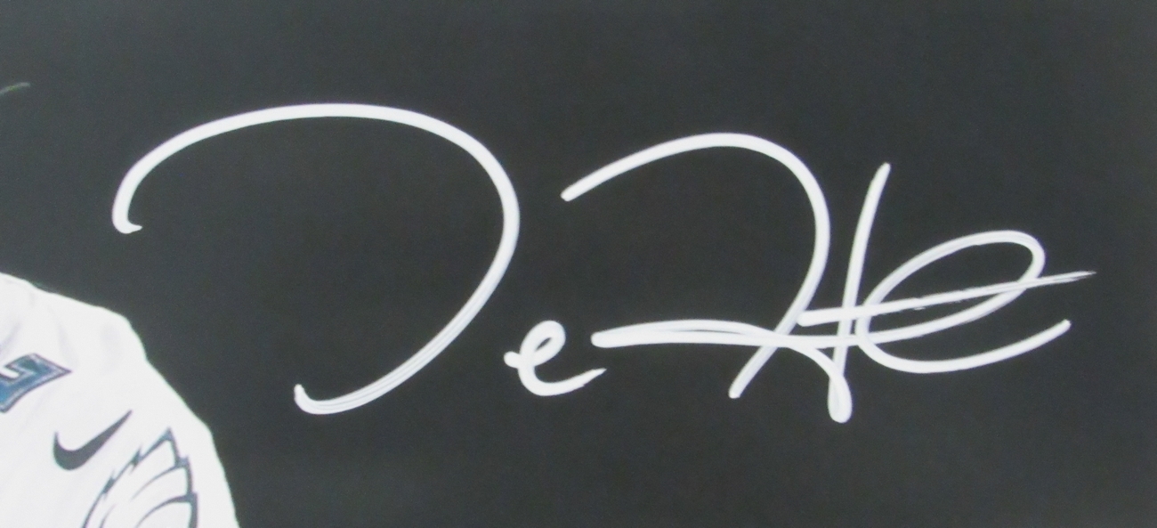 Jalen Hurts Signed Eagles 16x20 Photo (JSA COA) at PristineAuction.com Jalen Hurts Signed Eagles 16x20 Photo (JSA COA) at PristineAuction.com