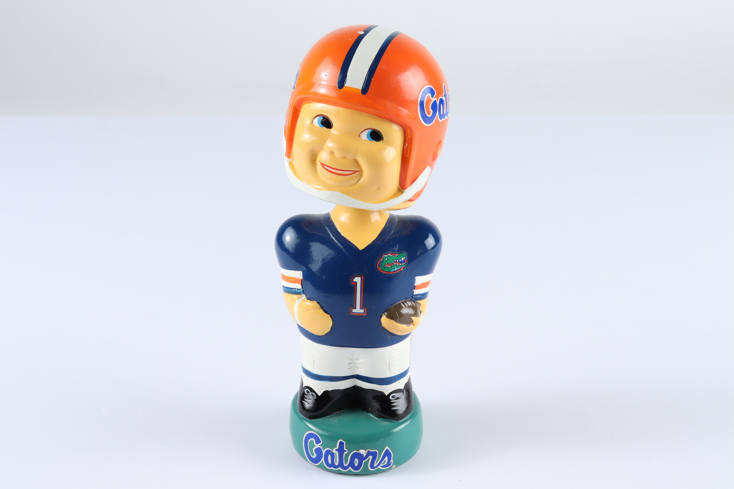 Vintage Florida Gators Ceramic Bobblehead (See Description) at PristineAuction.com Vintage Florida Gators Ceramic Bobblehead (See Description) at PristineAuction.com