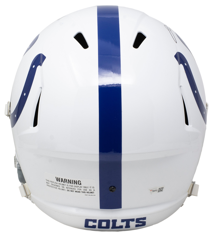 Jonathan Taylor Signed Colts Full-Size Speed Helmet (Fanatics Hologram) at PristineAuction.com Jonathan Taylor Signed Colts Full-Size Speed Helmet (Fanatics Hologram) at PristineAuction.com