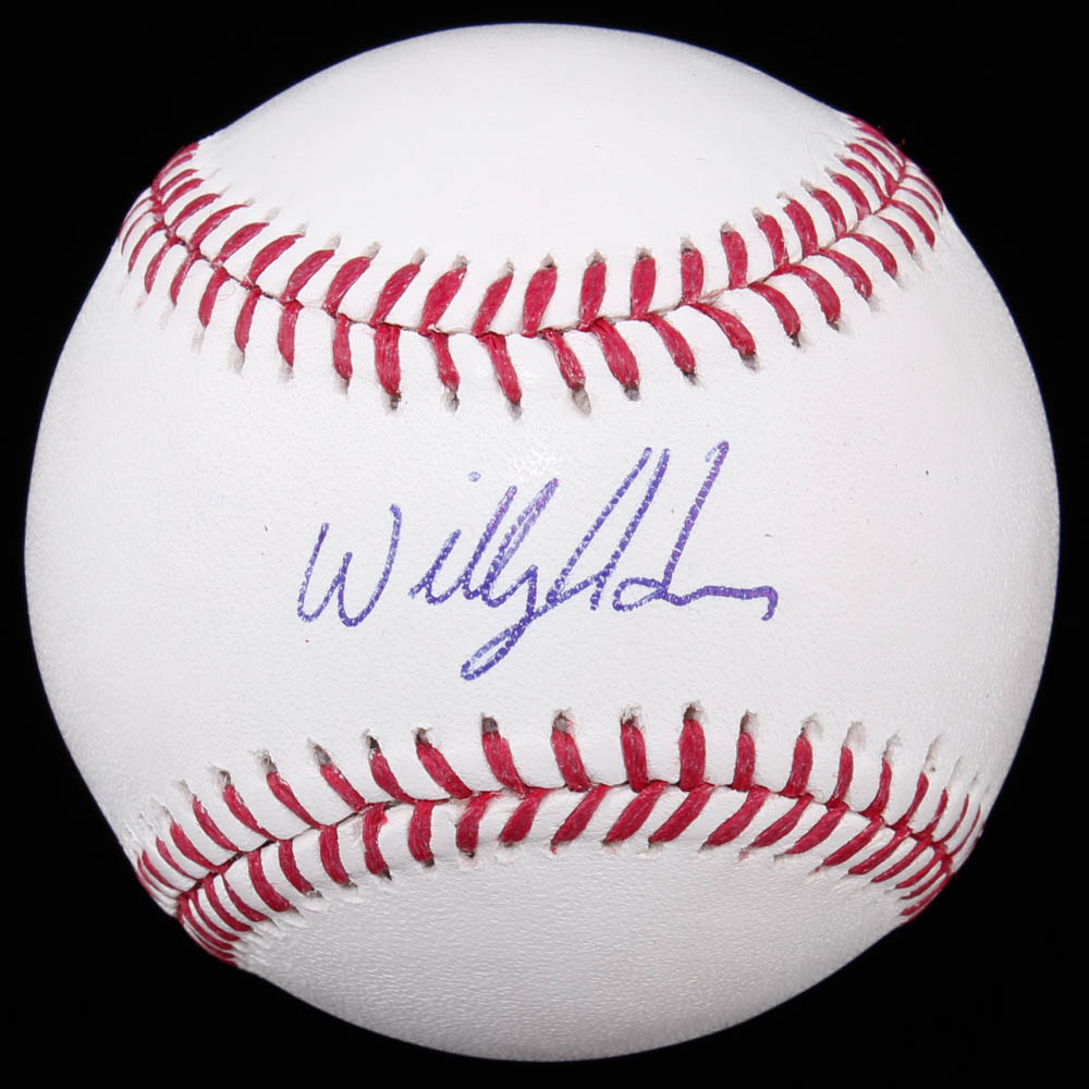 Willy Adames Signed OML Baseball (JSA COA) | Pristine Auction
