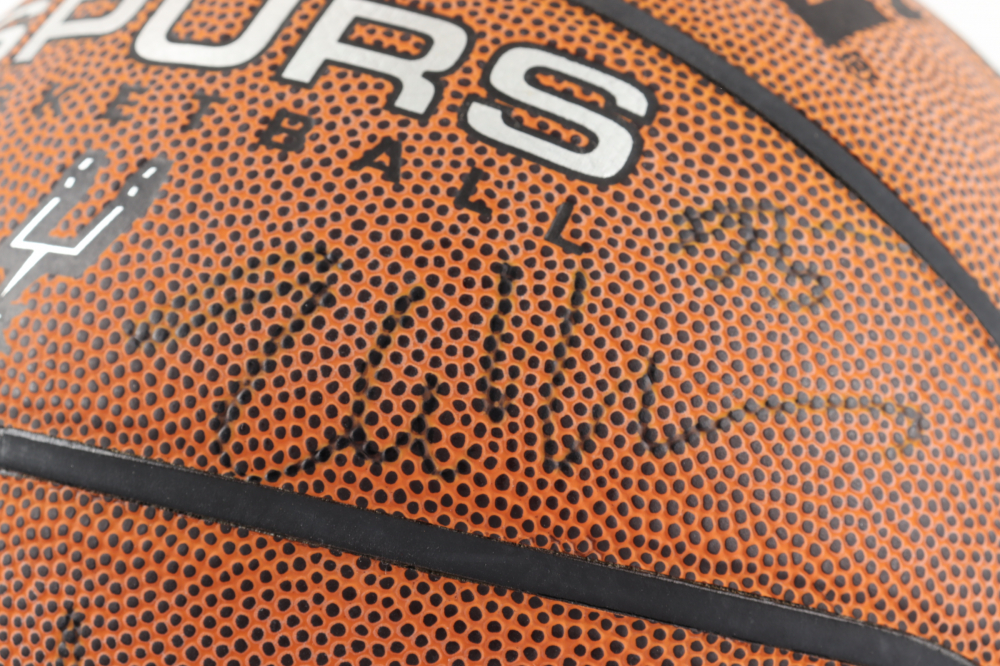 2006-07 Spurs Basketball Team-Signed by (13) with Tim Duncan, Manu Ginobili, Tony Parker, Michael Finley (Beckett LOA) at PristineAuction.com 2006-07 Spurs Basketball Team-Signed by (13) with Tim Duncan, Manu Ginobili, Tony Parker, Michael Finley (Beckett LOA) at PristineAuction.com