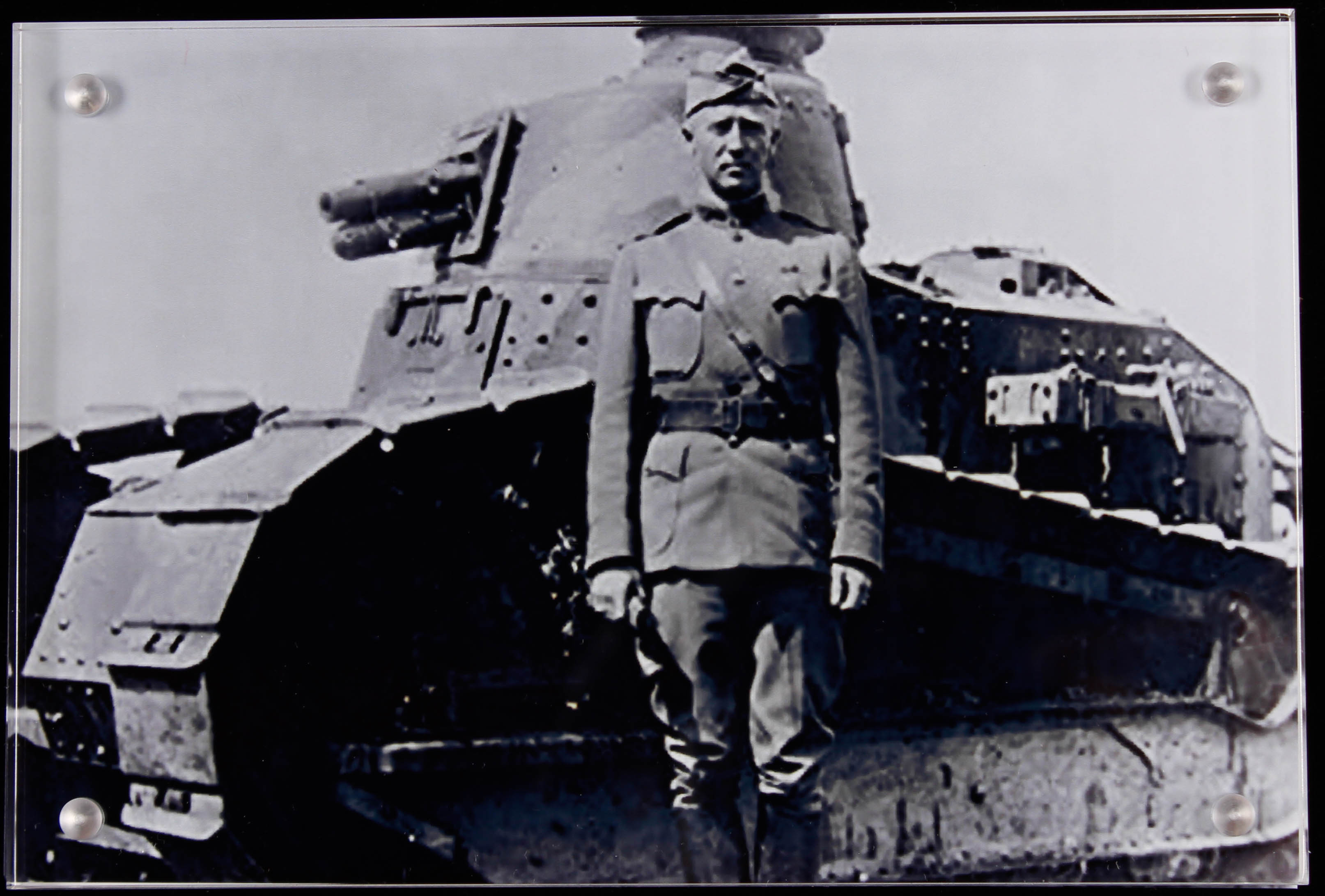 George S. Patton Authentic Hand-Written Word Cut in Acrylic Display Case (JSA LOA) at PristineAuction.com George S. Patton Authentic Hand-Written Word Cut in Acrylic Display Case (JSA LOA) at PristineAuction.com