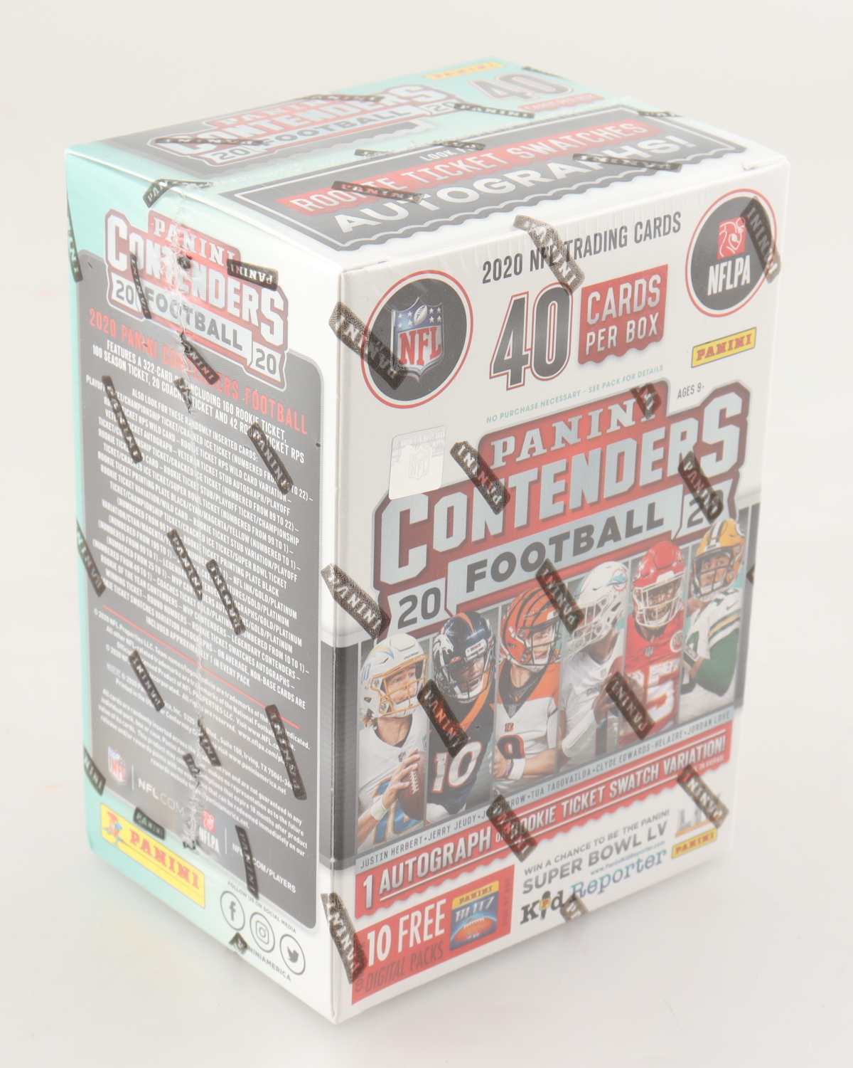 2020 Panini Contenders Football Blaster Box with (5) Packs at PristineAuction.com 2020 Panini Contenders Football Blaster Box with (5) Packs at PristineAuction.com
