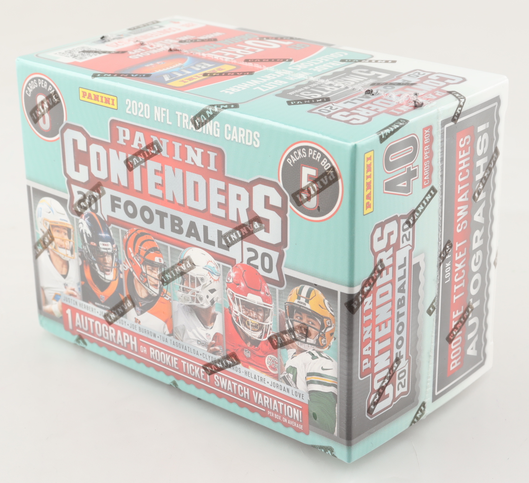 2020 Panini Contenders Football Blaster Box with (5) Packs at PristineAuction.com 2020 Panini Contenders Football Blaster Box with (5) Packs at PristineAuction.com