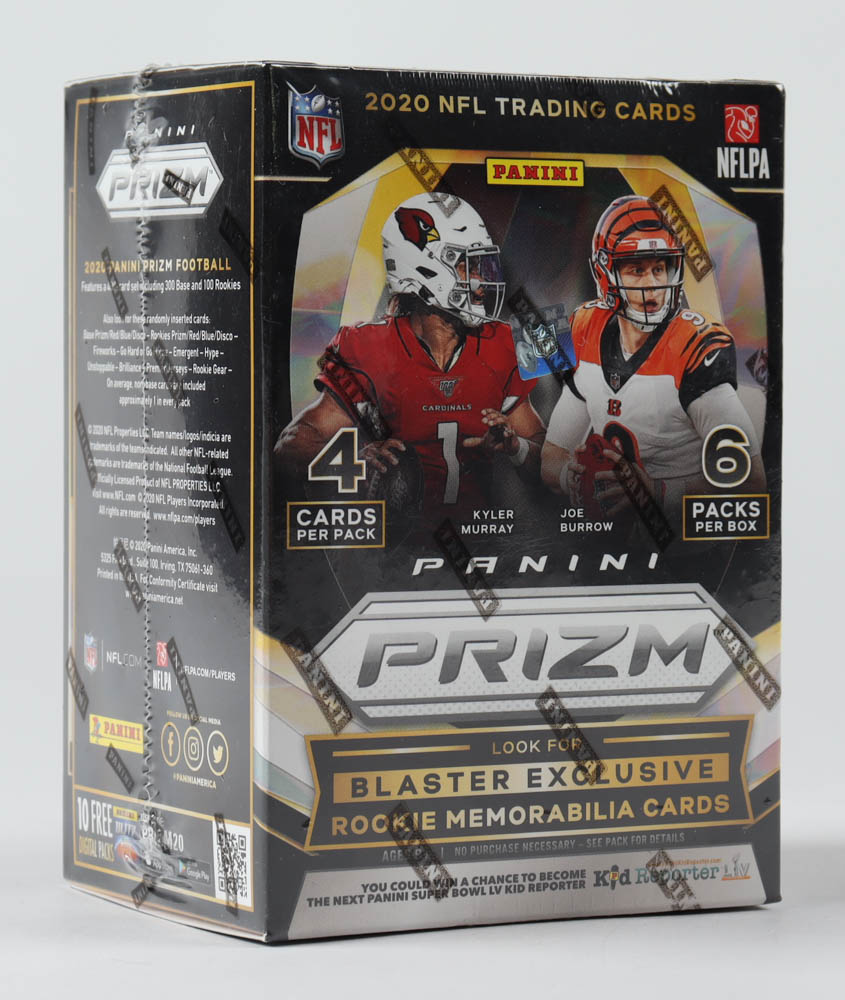 2020 Panini Prizm Football Blaster Box with (6) Packs at PristineAuction.com 2020 Panini Prizm Football Blaster Box with (6) Packs at PristineAuction.com