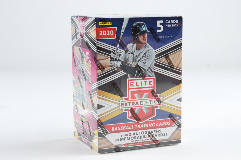 2020 Panini Elite Extra Edition Baseball Blaster Box with (5) Cards