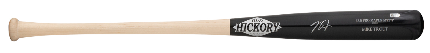 Mike Trout Signed Old Hickory Custom Pro Baseball Bat (MLB Hologram) at PristineAuction.com Mike Trout Signed Old Hickory Custom Pro Baseball Bat (MLB Hologram) at PristineAuction.com