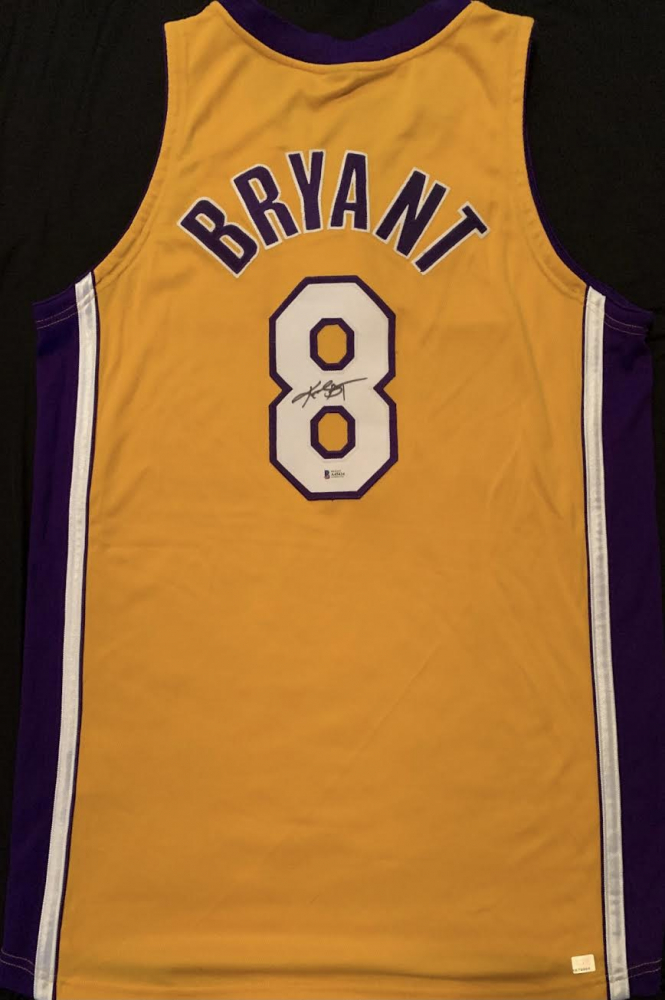 Kobe Bryant Signed Jersey (Beckett LOA & PSA COA) Pristine Auction