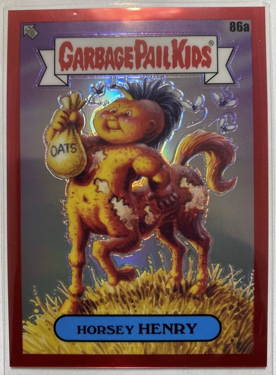 2020 Garbage Pail Kids Chrome Series 3 - 35th Anniversary Blaster Box with (5) Packs at PristineAuction.com 2020 Garbage Pail Kids Chrome Series 3 - 35th Anniversary Blaster Box with (5) Packs at PristineAuction.com