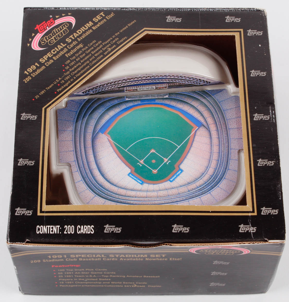 1992 Stadium Club Dome Complete Set with (200) Baseball Cards (See Description) at PristineAuction.com 1992 Stadium Club Dome Complete Set with (200) Baseball Cards (See Description) at PristineAuction.com
