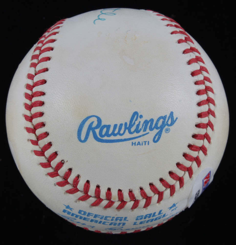 Mickey Mantle Signed OAL Baseball with Yankees 1961 Champions Display Case (PSA Hologram) (See Description) at PristineAuction.com Mickey Mantle Signed OAL Baseball with Yankees 1961 Champions Display Case (PSA Hologram) (See Description) at PristineAuction.com