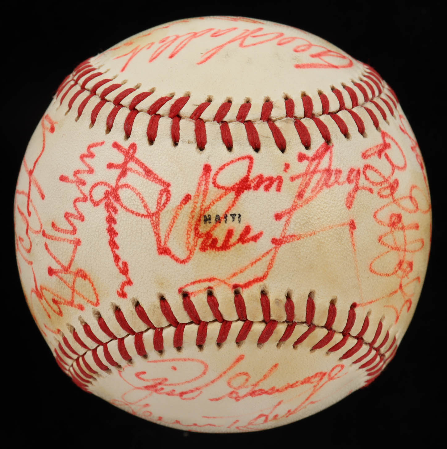 1981 All-Star Game Baseball Team-Signed by (22) with Goose Gossage, Eddie Murray, Gary Carter, Ted Simmons, Mike Schmidt (Beckett LOA) at PristineAuction.com 1981 All-Star Game Baseball Team-Signed by (22) with Goose Gossage, Eddie Murray, Gary Carter, Ted Simmons, Mike Schmidt (Beckett LOA) at PristineAuction.com