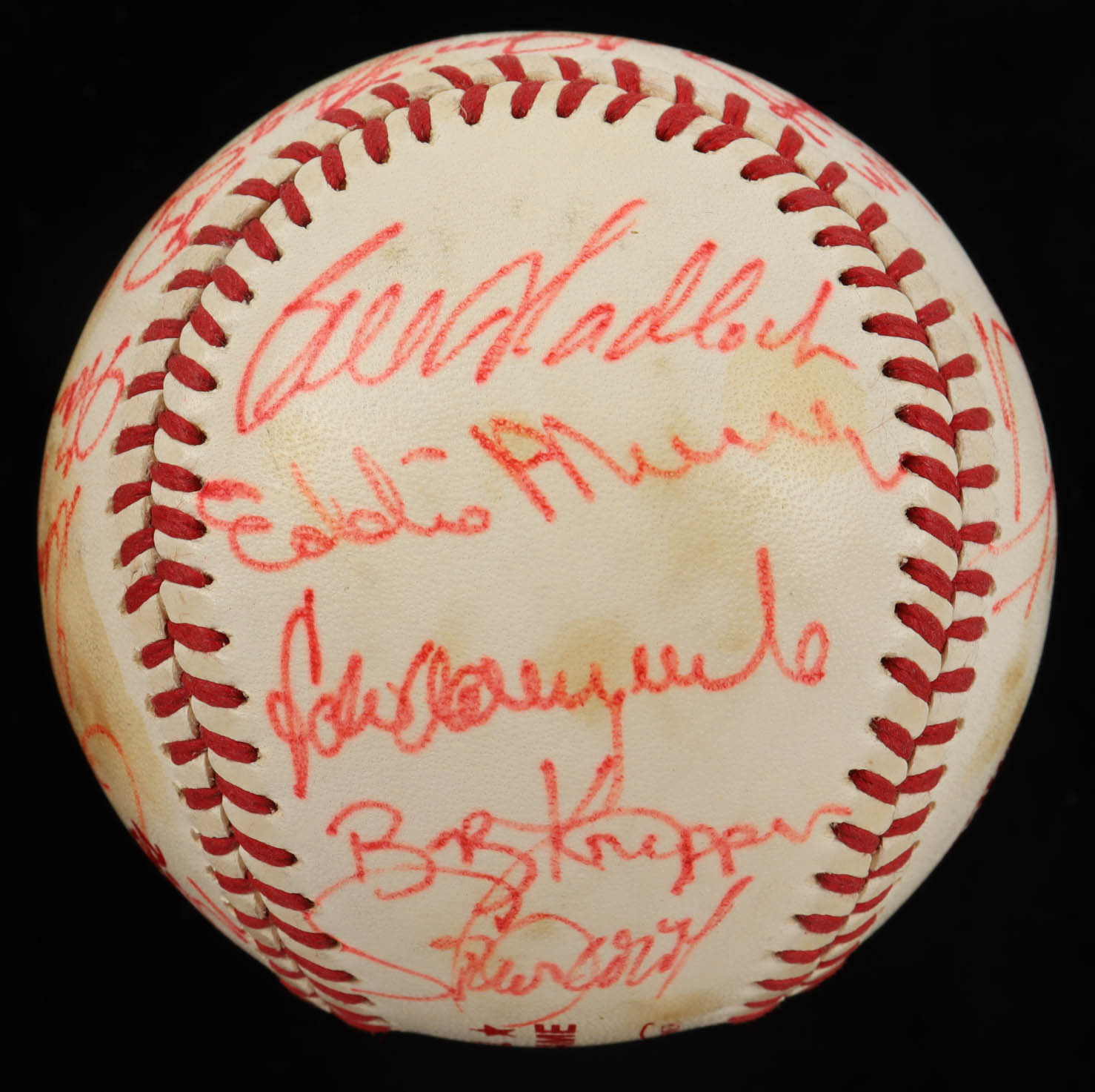 1981 All-Star Game Baseball Team-Signed by (22) with Goose Gossage, Eddie Murray, Gary Carter, Ted Simmons, Mike Schmidt (Beckett LOA) at PristineAuction.com 1981 All-Star Game Baseball Team-Signed by (22) with Goose Gossage, Eddie Murray, Gary Carter, Ted Simmons, Mike Schmidt (Beckett LOA) at PristineAuction.com