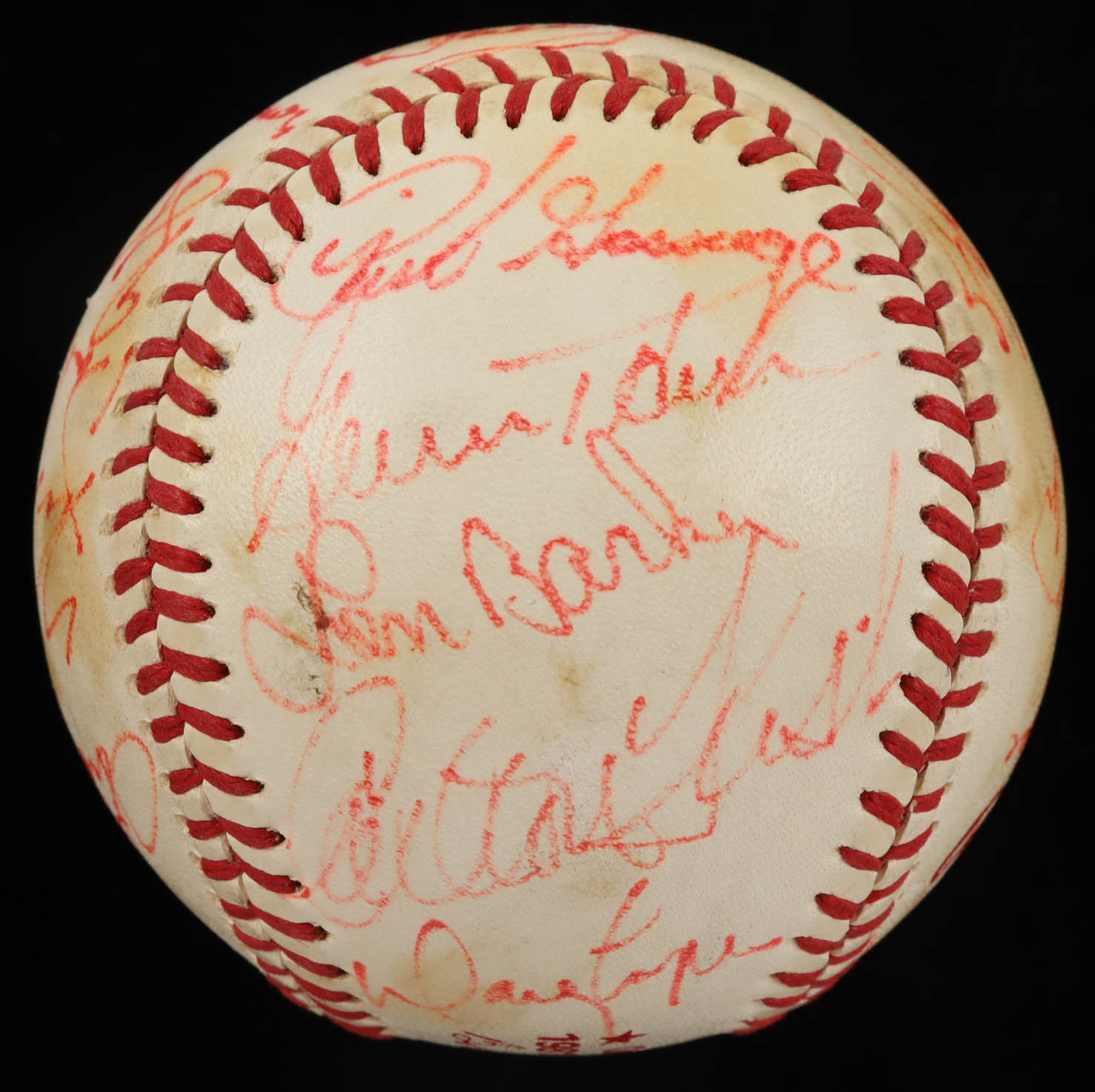 1981 All-Star Game Baseball Team-Signed by (22) with Goose Gossage, Eddie Murray, Gary Carter, Ted Simmons, Mike Schmidt (Beckett LOA) at PristineAuction.com 1981 All-Star Game Baseball Team-Signed by (22) with Goose Gossage, Eddie Murray, Gary Carter, Ted Simmons, Mike Schmidt (Beckett LOA) at PristineAuction.com