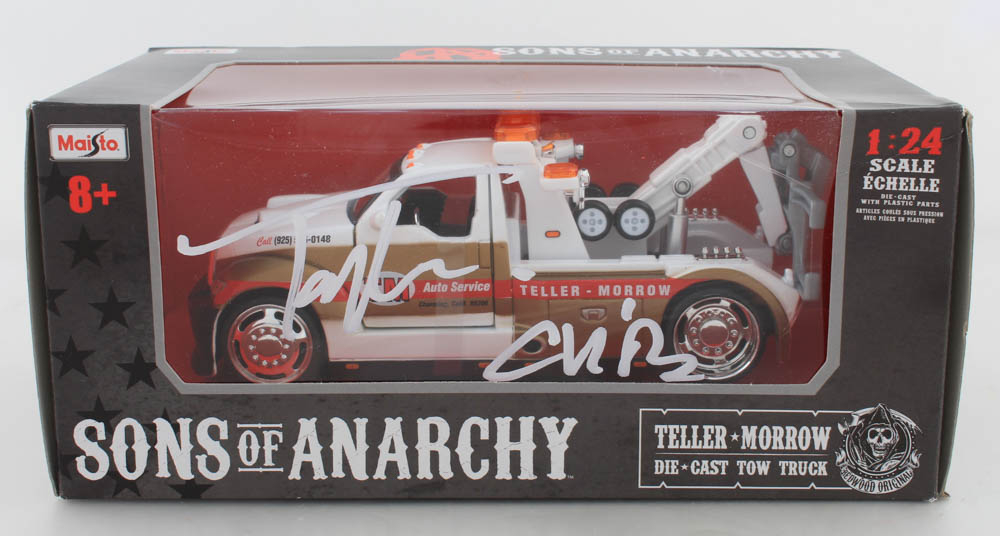 Tommy Flanagan Signed "Sons of Anarchy" 124 DieCast Tow Truck
