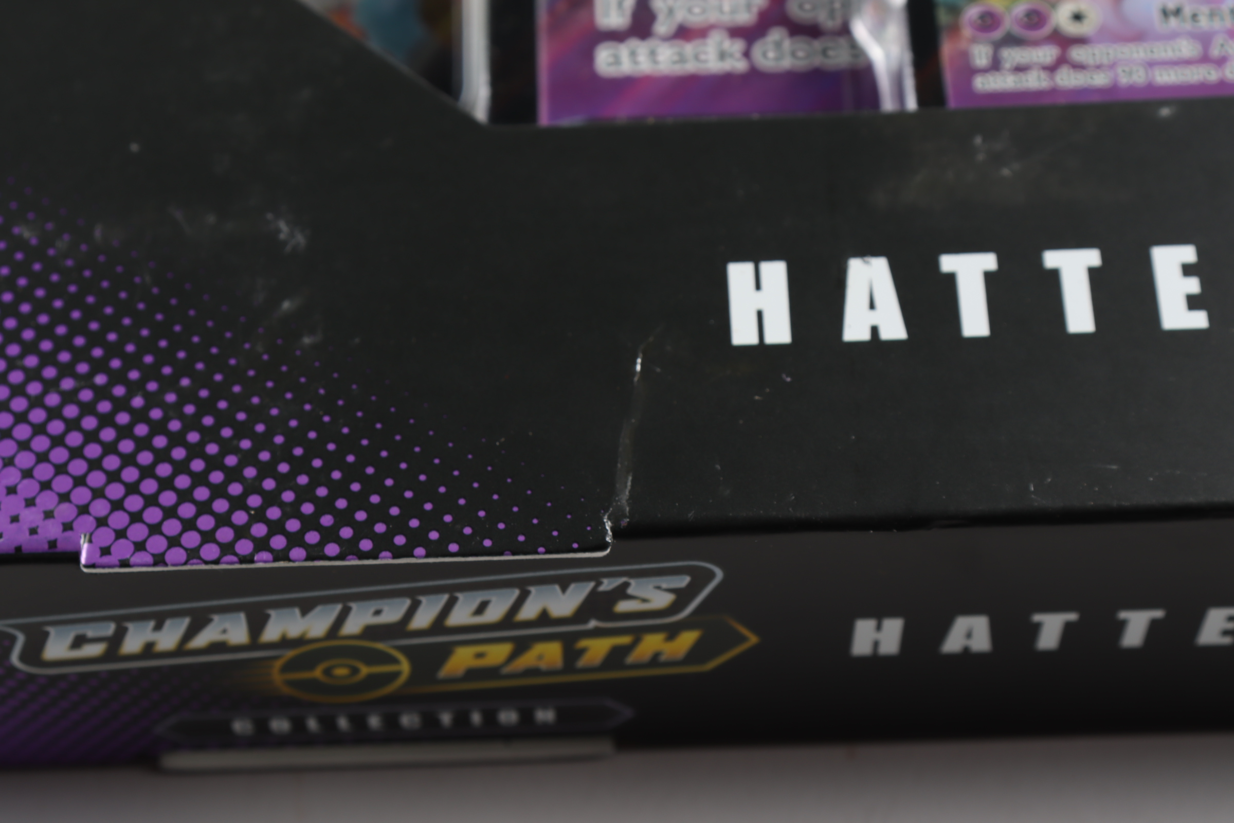 Pokemon Champion's Path Hatterene V Collection Box (See Description) at PristineAuction.com Pokemon Champion's Path Hatterene V Collection Box (See Description) at PristineAuction.com