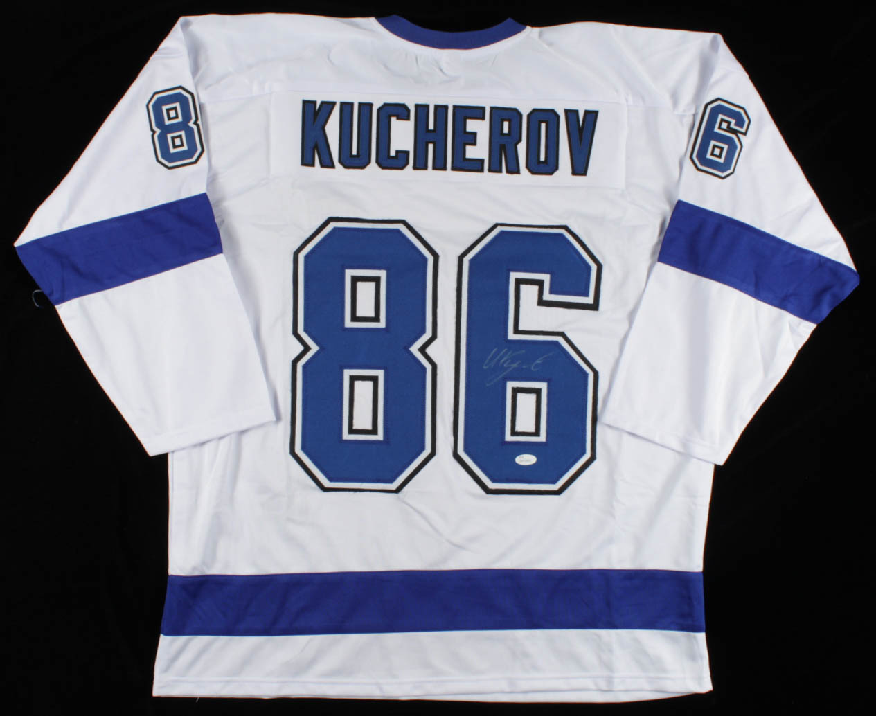 Nikita Kucherov Signed Jersey (JSA COA) at PristineAuction.com Nikita Kucherov Signed Jersey (JSA COA) at PristineAuction.com