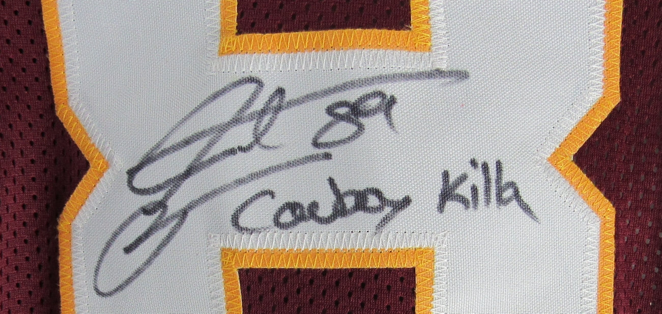 Santana Moss Signed Jersey Inscribed "Cowboy Killa" (JSA COA) at PristineAuction.com Santana Moss Signed Jersey Inscribed "Cowboy Killa" (JSA COA) at PristineAuction.com