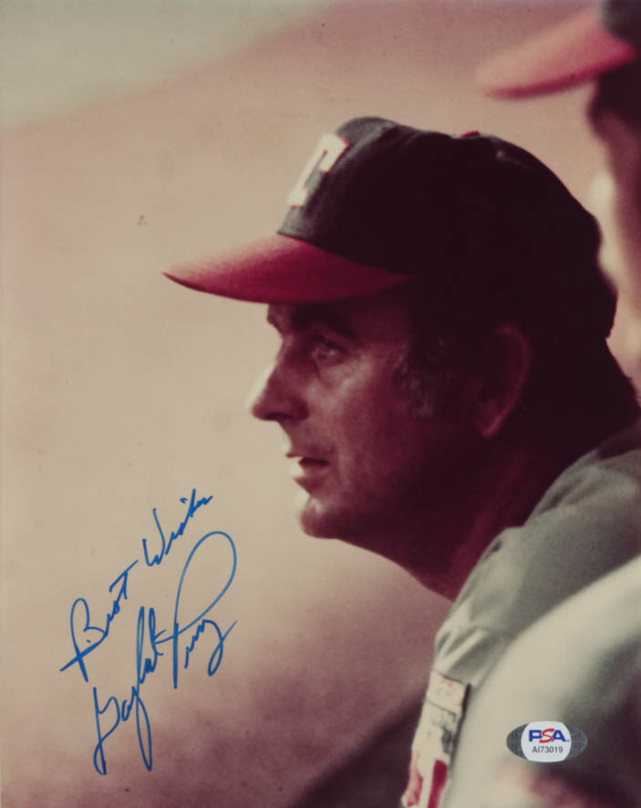 Gaylord Perry Signed Rangers 8x10 Photo Inscribed "Best Wishes" (PSA COA) at PristineAuction.com Gaylord Perry Signed Rangers 8x10 Photo Inscribed "Best Wishes" (PSA COA) at PristineAuction.com