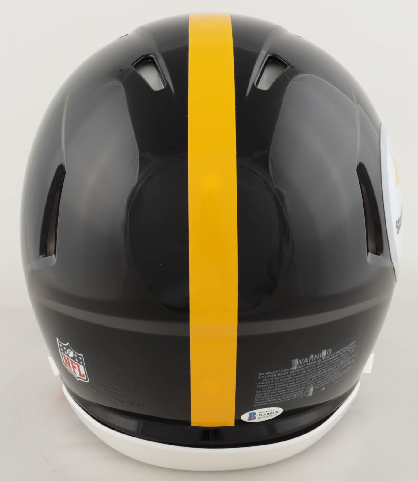 Troy Polamalu Signed Steelers Full-Size Authentic On-Field Speed Helmet (Beckett COA) at PristineAuction.com Troy Polamalu Signed Steelers Full-Size Authentic On-Field Speed Helmet (Beckett COA) at PristineAuction.com