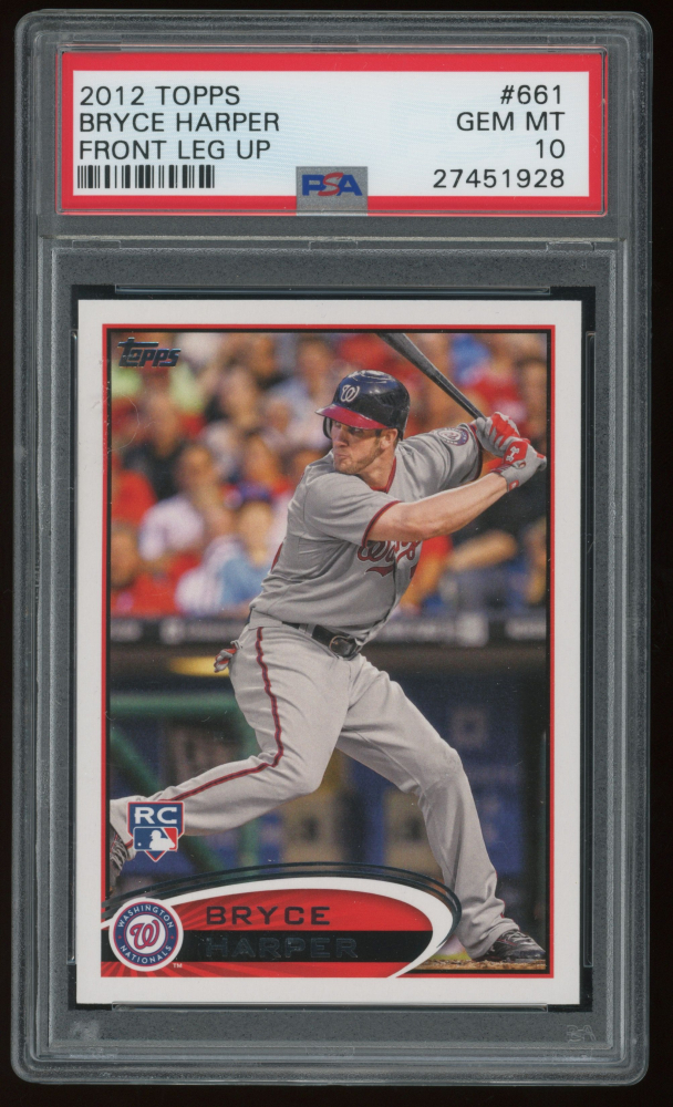 2013 Topps Mike Trout #27 PSA 10 2013 Topps Mike Trout #27 Rookie Cup PSA  10 Gem Mint Graded Baseball Card - Sliding Pose RC PSA 10 Rookie Card  Investment