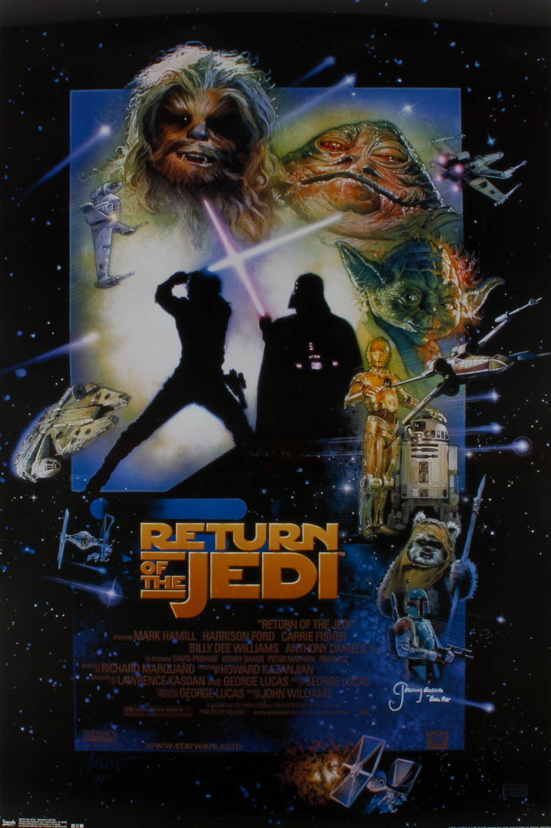 Jeremy Bulloch Signed "Star Wars Episode VI: Return of the Jedi" 24x36 Movie Poster Inscribed "Boba Fett" (Radtke COA) at PristineAuction.com Jeremy Bulloch Signed "Star Wars Episode VI: Return of the Jedi" 24x36 Movie Poster Inscribed "Boba Fett" (Radtke COA) at PristineAuction.com