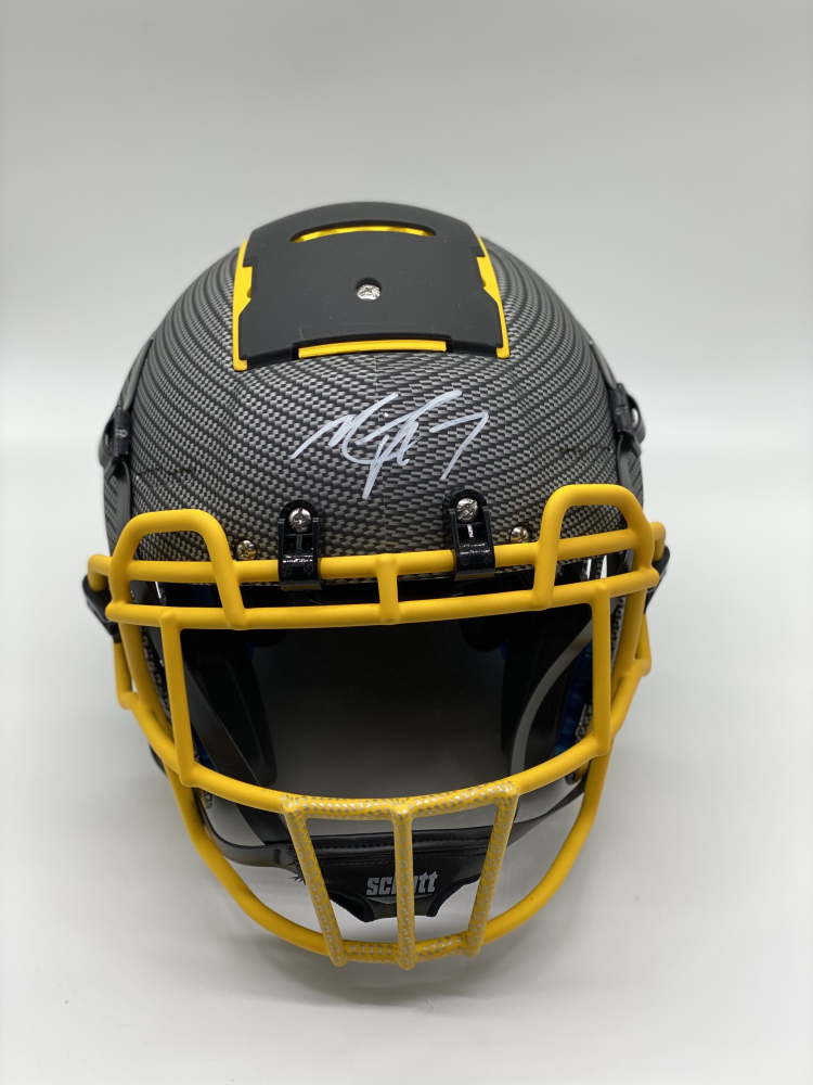 Michael Vick Signed FullSize HydroDipped F7 Helmet (PSA COA